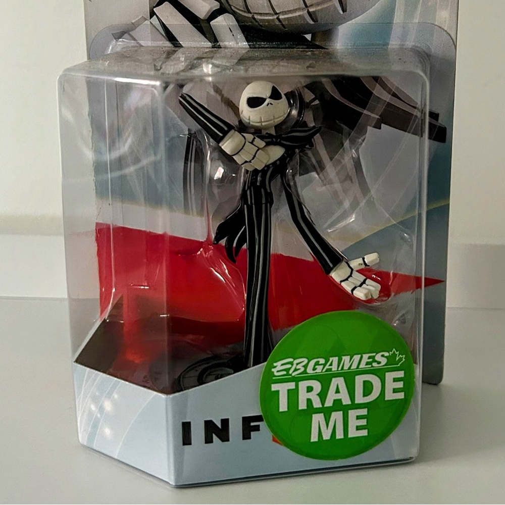 Jack Skellington Nightmare Before Christmas Disney Infinity Figurine. Sealed Box